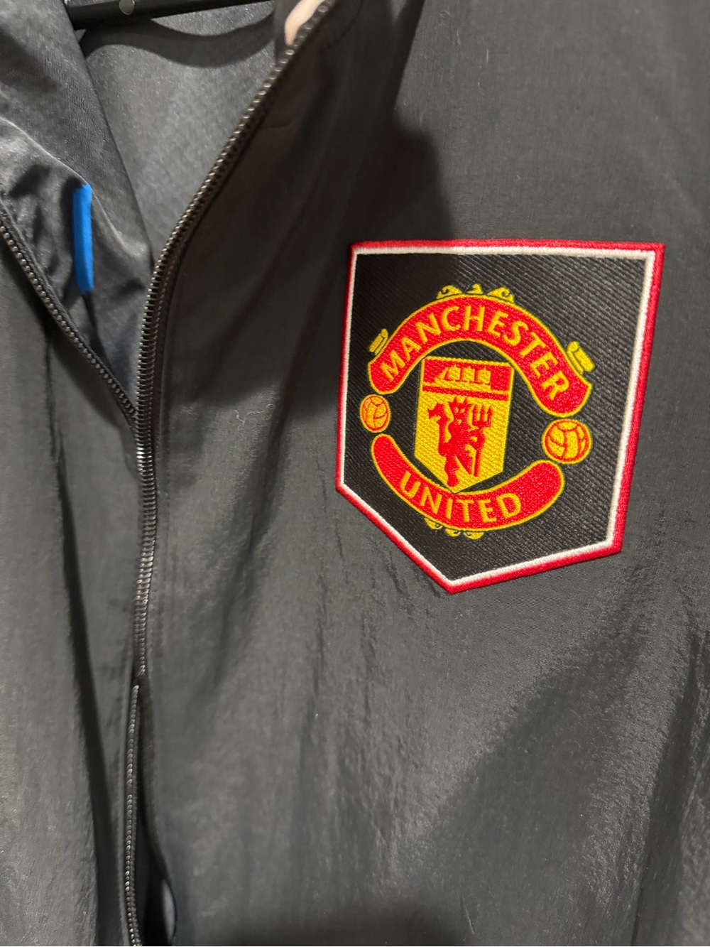 Adidas Manchester United Black Track reversible ANTHM jacket - Picture 6 of 7